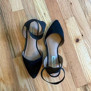 Steve Madden Black Flats Versatile Loafers